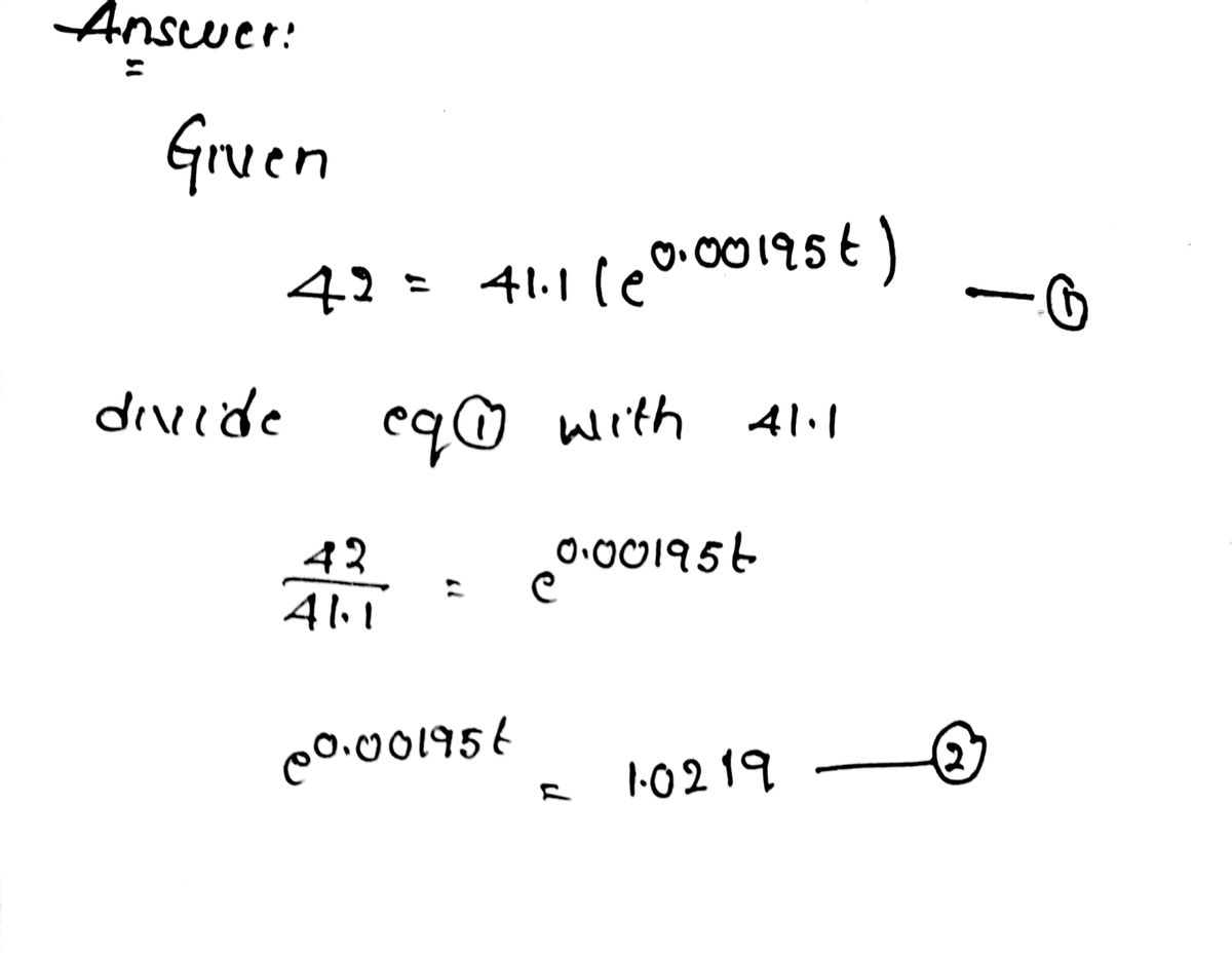 Calculus homework question answer, step 1, image 1